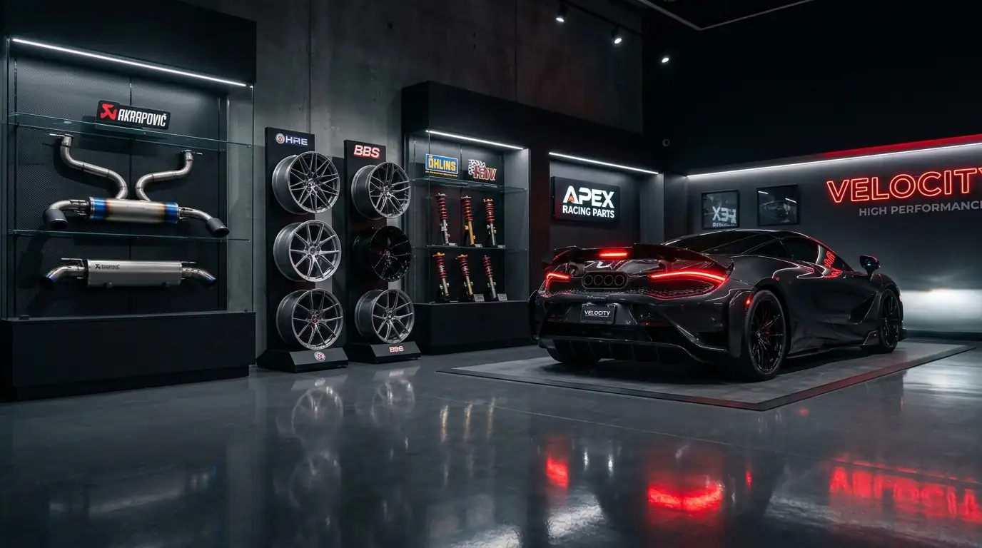 SPEED INME Performance Automotive Parts Showroom